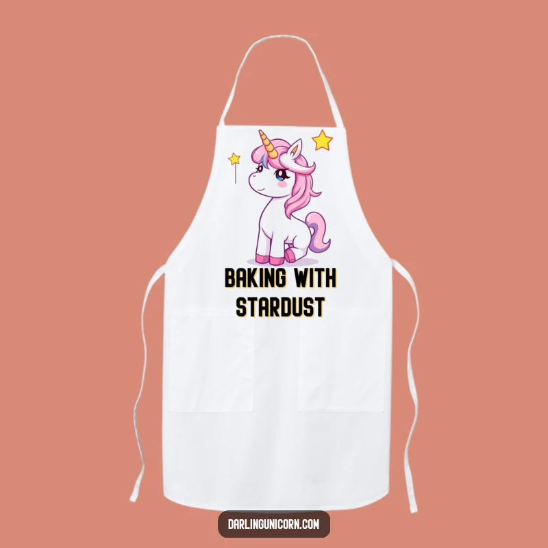 Funny Unicorn Apron - Magical Kitchen Fun, Delightful Funny Gift for Bakers