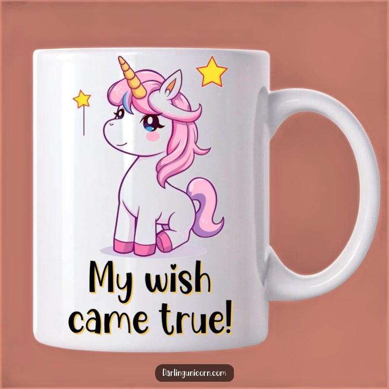 Funny Unicorn Catching Star Mug - Magical Delightful Design, Perfect Funny Gift