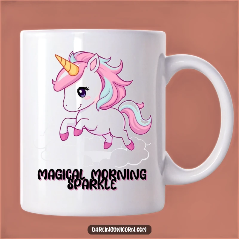 Funny Unicorn Galloping Mug: Magical & Hilarious Dreamer Gift, Perfect for Her