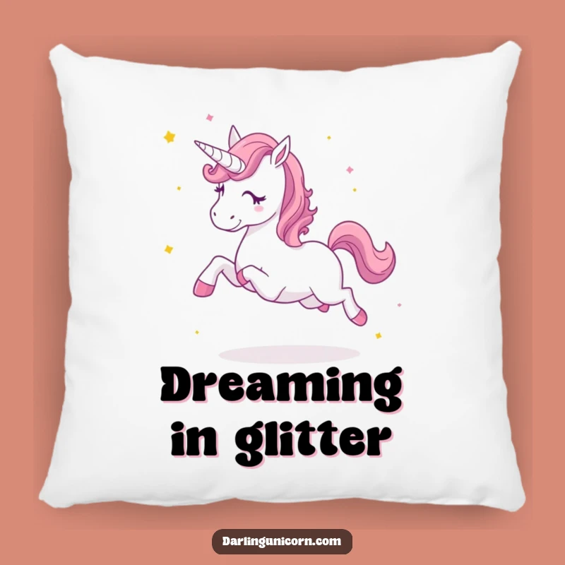 Funny Star Dust Unicorn Pillow: Cozy Enchantment, Hilarious Comfort Gift
