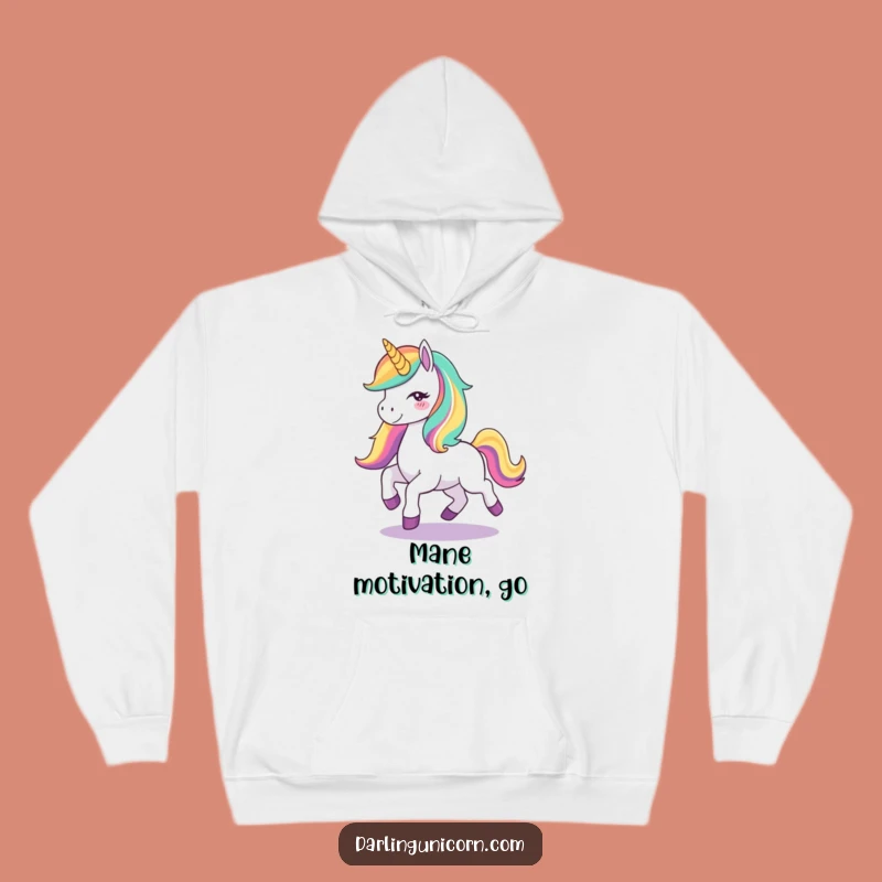 Funny Unicorn Joy Hoodie: Cozy Up with Rainbow Magic & Humor