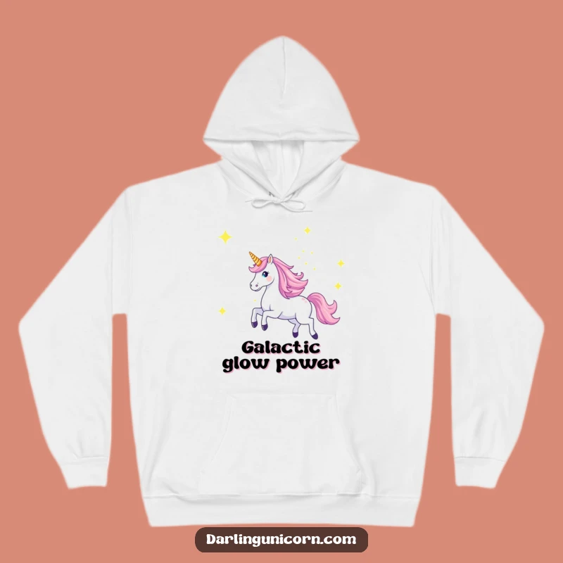 Funny Majestic Unicorn Starry Sky Hoodie - Cozy Celestial Creature Gift