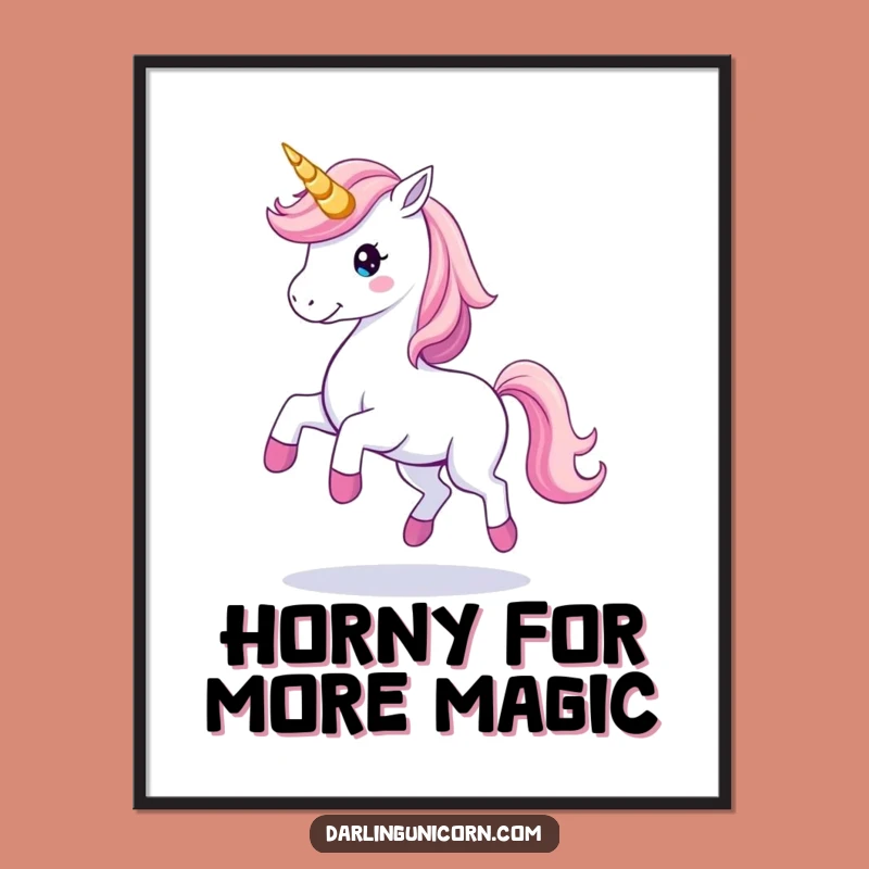 Free Printable Unicorn Wall Art: Twirling Magic, Enchanting Art Download