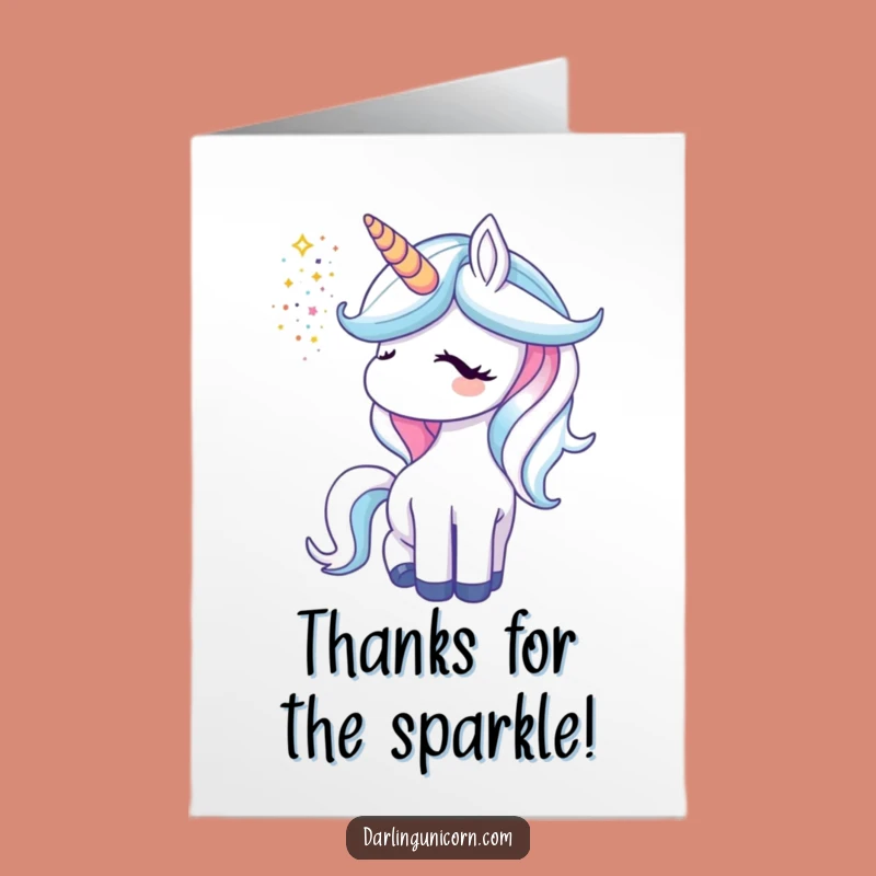 Free Printable Unicorn Thank You Card: Shower Them with Gratitude and Glitter!