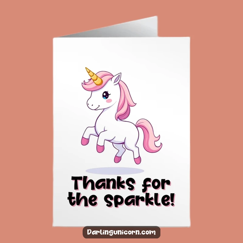 Free Printable Unicorn Thank You Card: Enchanting Gratitude Downloadable