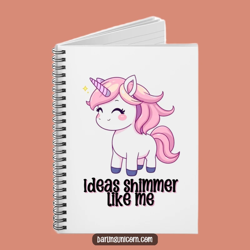Funny Joyful Unicorn Mane Toss Notebook: Spark Creative Magical Ideas