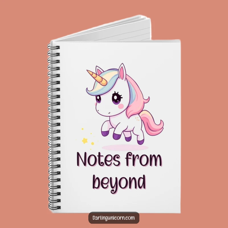 Funny Kawaii Unicorn Stardust Notebook: Record Your Cosmic Discoveries!