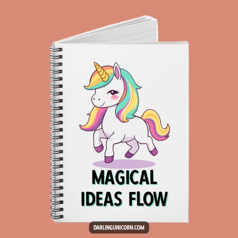 Funny Unicorn Joy Notebook: Jot Down Magic with Rainbow Fun