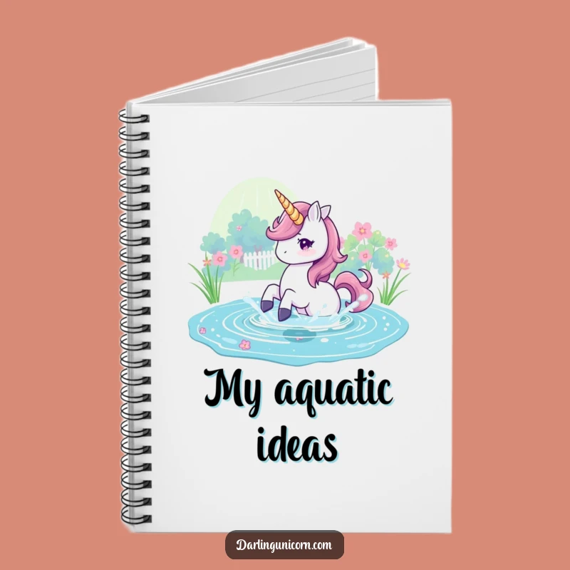 Funny Unicorn Notebook - Magical Splash, Perfect Journal Gift!