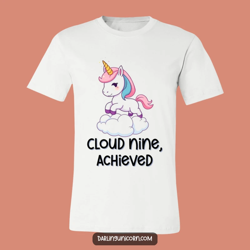 Funny Leaping Unicorn T-Shirt: Jump for Joy, Great Funny Gift