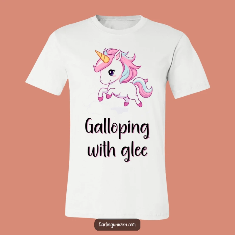 Funny Unicorn Galloping T-Shirt: Hilarious Magical Tee, Perfect Dreamer Gift