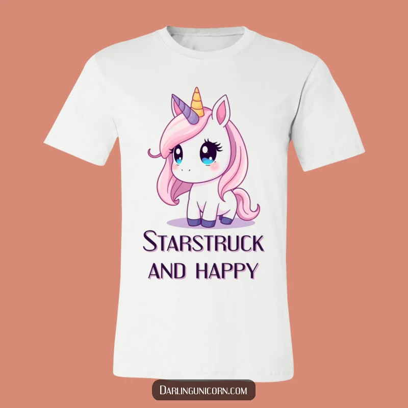 Funny Unicorn Starry Sky T-Shirt: Dreamy Eyes, Celestial Gift Tee