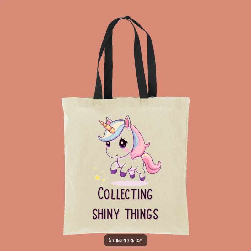Funny Kawaii Unicorn Stardust Tote Bag: Carry Your Magic and Dreams!